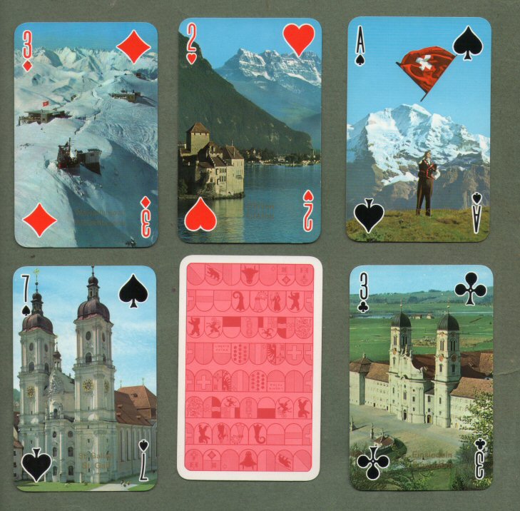 HG Images Collectable Playing Cards Switzerland